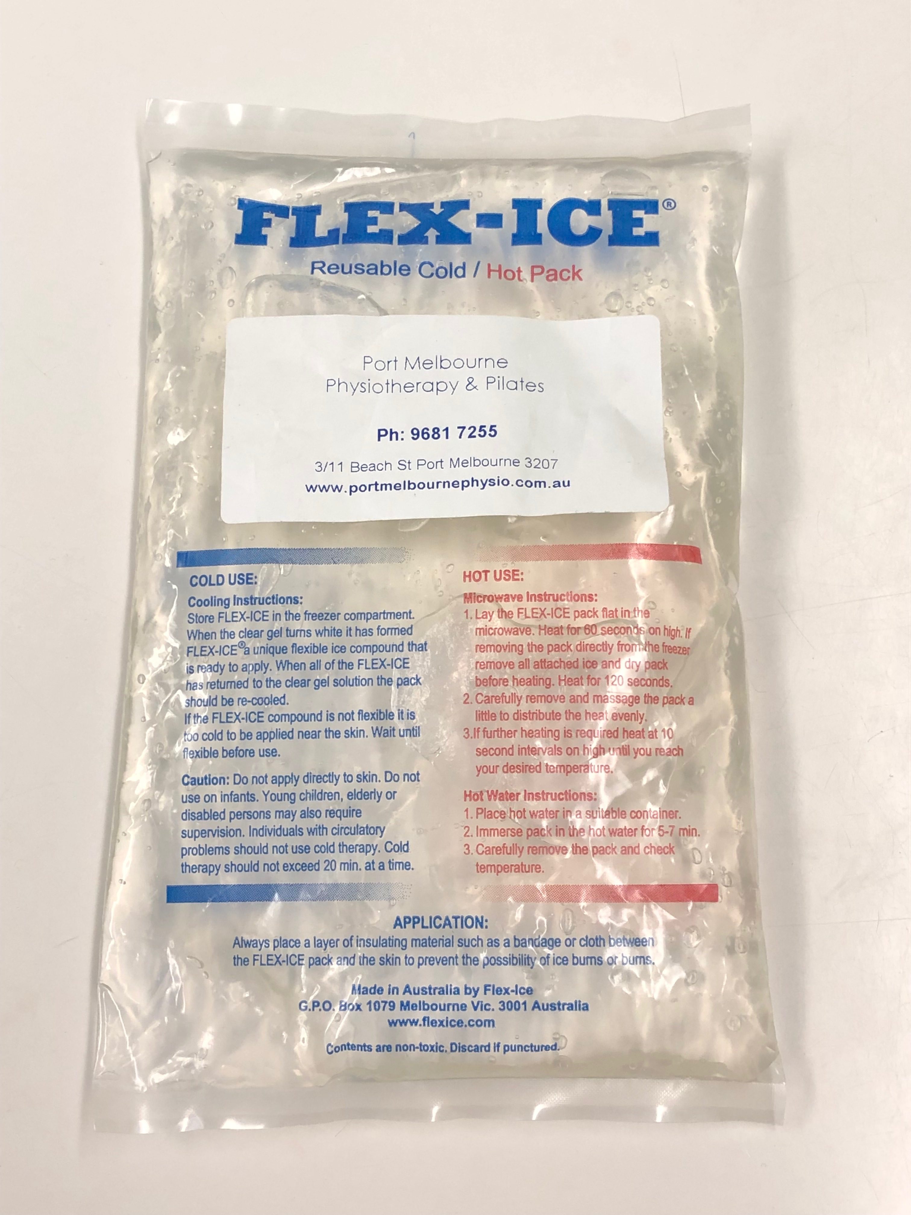 Flex Ice Hot/Cold Pack Port Melbourne Physiotherapy & Pilates!
