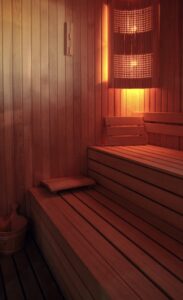Infrared sauna
